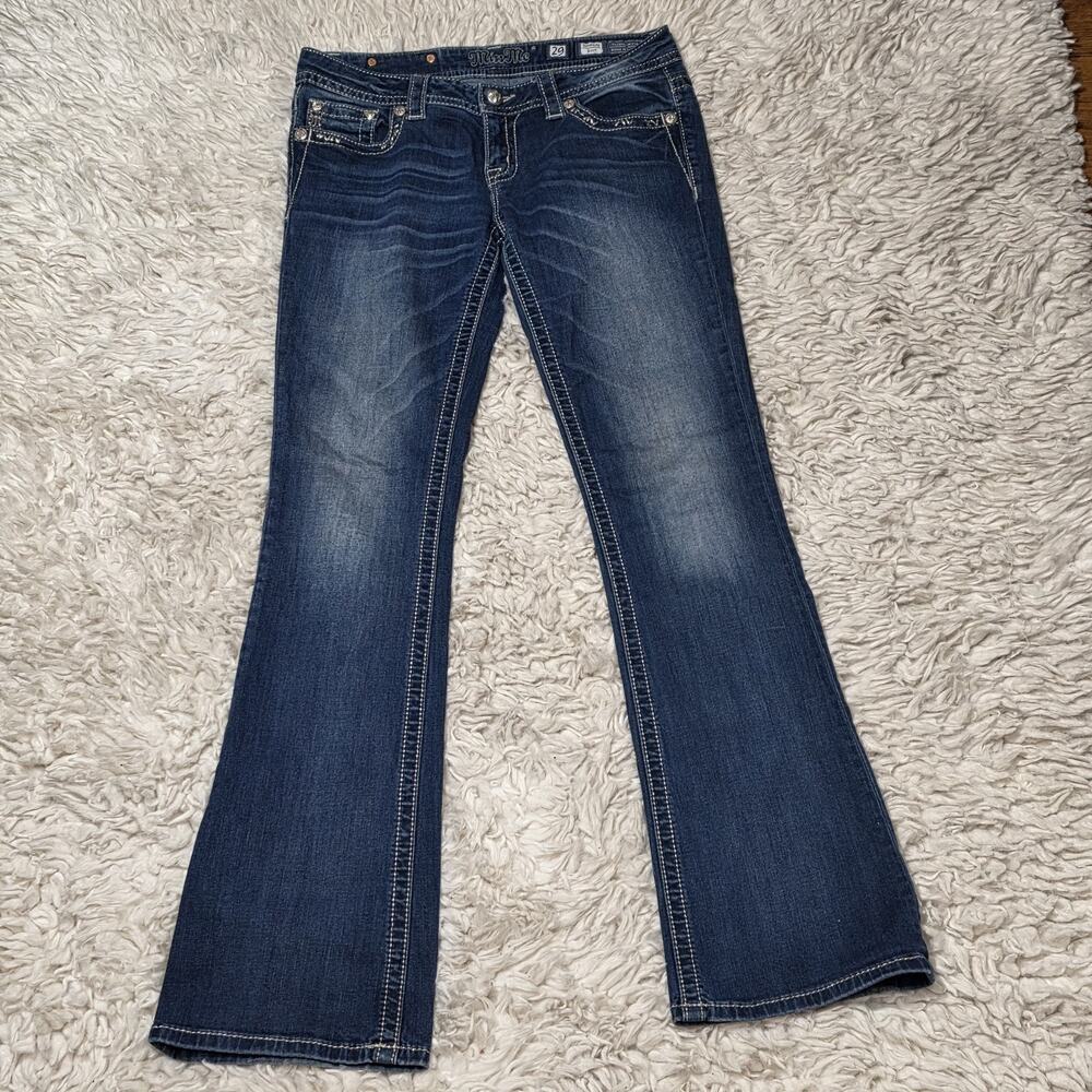 Miss Me Jeans Womens Size 29 Signature Boot Cut
